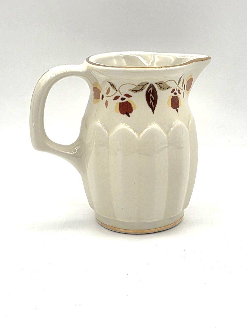 Hall China Company Vintage NALCC 2004 Autumn Leaf 3 1/2 oz. Individual Creamer